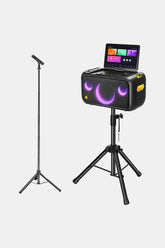 Ikarao Adjustable Height Speaker Stand Universal Tripod, 33" to 43" Extender,IK-X1X2STAND