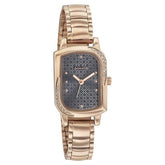 Sonata Women's Watch Analog Grey Dial With Gold Stainless Steel Band, 87001WM03