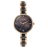 Sonata Women's Watch Analog Brown Dial With Two Tone Stainless Steel Band, 87064KD01