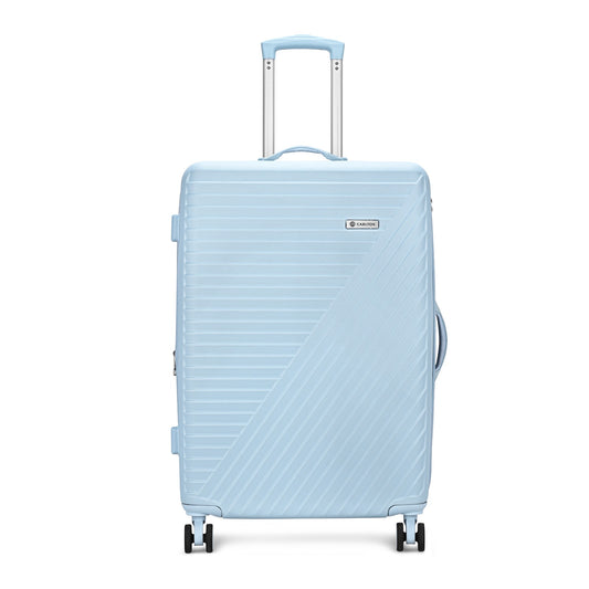 Carlton Zulu 58cm Hard Case Trolley - Light Blue, ZULU58BLU Carlton Cabin size travel luggage