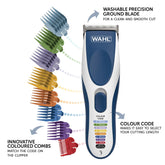 Wahl Color Pro Cord & Cordless Clipper, 3029380 | Colour Coded, Wet or Dry Use