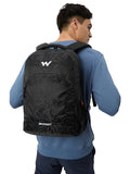 Wildcraft Ace 22 Wave Black Laptop Backpack, ACE22BLK