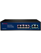 CP Plus 4 Port PoE Switch, CP-DNW-HPU4H2-48