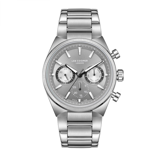 Lee Cooper, Men's, Analog Watch, Silver Dial, with Stainless Steel Band, LE-LC08174.360