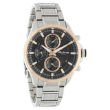 Titan Octane Black Dial Quartz Multifunction Stainless Steel Strap watch for Men 90104km02