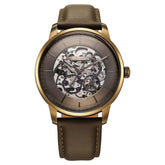 Titan Automatic Color Upgrade Men's Watch with Brown Dial and Brown Leather Strap,90110QL03_NEW