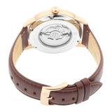 Titan Automatics Men's Watch with Blue Dial and Leather Strap, 90110WL02