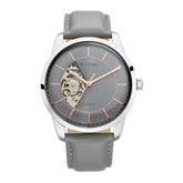 Titan, Men, Analog, Watch, Grey Dial, Leather Strap, 90126SL01