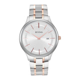 Titan, Men's, Analog Watch, Silver Dial, with Stainless Steel Band, TI-90142KM01