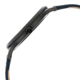 Titan Classique Slimline Men's Watch Analog Blue Dial Blue Leather Strap, 90142NL01