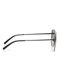 Fastrack Women's Sunglasses, Gunmetal Mirror Lens , Polarised, M8034GY3PV