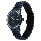 Titan Weekender 60 Hours Power Reserve Concealed Automatic Analog Men's Watch With Blue Dial and Blue Stainless Steel Strap 90201QM01