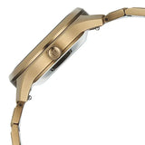 Titan Astral Concealed Automatic Men's Watch with Khaki Dial and Khaki Stainless Steel Strap, 90209QM01