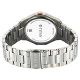 Titan Regalia Men's Analog Watch Silver Dial With Two Toned Stainless Steel Band , 90212KM01