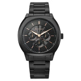 Titan Regalia Men's Analog Watch Black Dial With Black Stainless Steel Band , 90213NM01