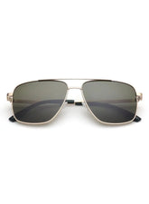 Fastrack M8036GR3PV Men's Navigator Sunglasses Green Lens