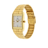 Titan Men's Watch Karishma Collection Analog, White Dial Gold Stainless Strap,9151YM01