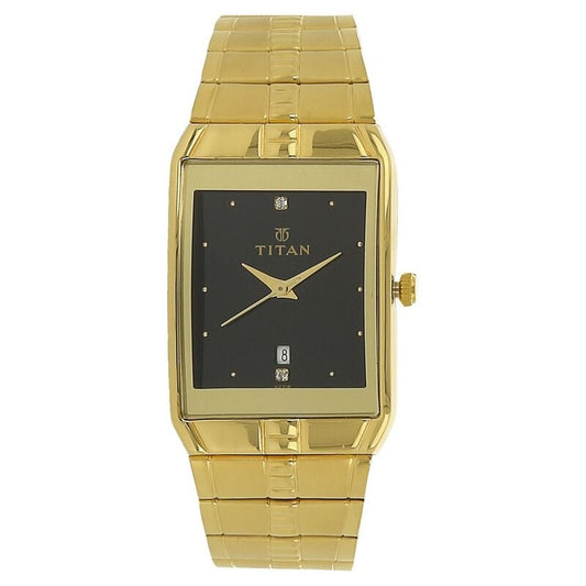 Titan, Men, Analog, Watch, Black Dial, 9151YM05