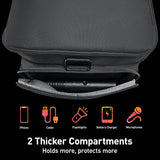 Ikarao Rolling Speaker Bag with 10mm Thick Padding and Folding Hand Truck, IK-X1TRLYBAG