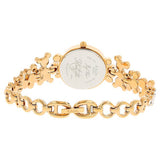 Titan Raga Women's Watch with Mother Pearl dial and Stone Studded Metal Strap, 95032WM01