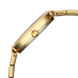 Titan Women's Stellar Moon Phase Watch Green Dial With Gold Stainless Steel Band, 95086YM01