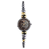 Titan Raga Facets Women's Watch Analog Brown Dial with Bicolor Stainless Steel Band, 95121KM01