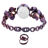 Titan Raga Moments Of Joy Quartz Analog Women's watch with Mother of Pearl Dial and Maroon Metal Strap, 95126QM01