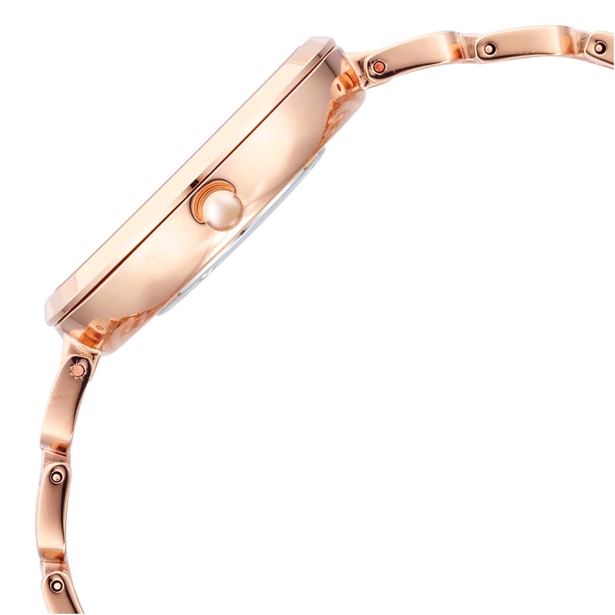 Titan Raga Moments Of Joy Women's Analog Watch Brown Dial With Gold Stainless Steel Band,9 - view 3