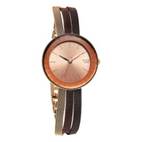 Titan Raga Delight Women's Watch Rose Gold Dial With Rose Gold Stainless Steel Band, 95153 - view 2