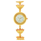 Titan TI-95174YM01 green dial women watch