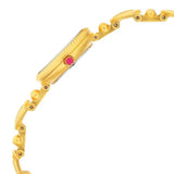 Titan Raga Masaba Collection Women's Watch Analog Green Dial with Gold Stainless Steel Band, 95174YM01
