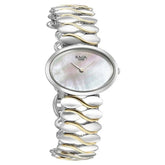 Titan Raga Women's Watch Analog Mother Of Pearl Dial with Stainless Steel Band, 95219VM01
