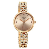 Titan Raga Showstopper Women's Watch Analog Rose Gold Dial & Stainless Steel Band, 95262WM01