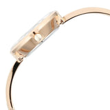 Titan Raga Showstopper Women's Watch Silver Dial with Rose Gold Stainless Steel Band, 95271WM02