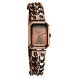 Titan Raga Women's Analog Watch Brown Dial With Brown Stainless Steel Strap , 95283QM01