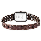 Titan Raga Women's Analog Watch Brown Dial With Brown Stainless Steel Strap , 95283QM01
