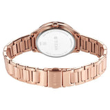 Titan Glamour Women's Analog Watch Mother Of Pearl Dial With Rose Gold Stainless Steel Band, 95289WM01