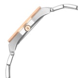 Titan Workday Wonders Quartz Analog Women's watch with Date and Pink Mother Of Pearl Dial with Stainless Steel Strap, 95295KM01