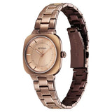 Titan Horizon Women's Quartz Analog Watch Brown Dial With Stainless Steel Strap, 95296QM01