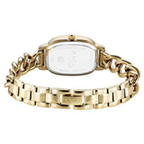 Titan Raga Showstopper Women's Watch Analog Silver Dial with Gold Stainless Steel Band, 95309YM01