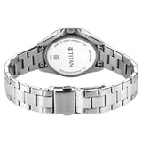 Titan Glamour Quartz Multifunction Analog Women's watch with Black Dial and Silver Stainless Steel Strap, 95315KM01