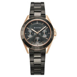 Titan Glamour Quartz Multifunction Women's Watch With Grey Dial and Grey Stainless Steel Strap, 95315KM02