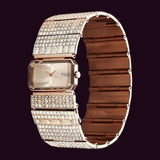 Titan Raga Cocktails Quartz Analog Women's Watch with Rose Gold Dial and Stainless Steel Strap, 95318WM01