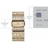 Titan Raga Cocktails Quartz Analog Women's Watch with Rose Gold Dial and Stainless Steel Strap, 95318WM01