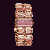 Titan Raga Cocktails Quartz Analog Women's Watch with Rose Gold Dial and Stainless Steel Strap, 95320WM02