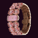 Titan Raga Cocktails Quartz Analog Women's Watch with Rose Gold Dial and Stainless Steel Strap, 95320WM02