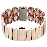 Titan Raga Cocktails Quartz Analog Women's Watch with Rose Gold Dial and Stainless Steel Strap, 95320WM02