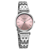 Titan Workmode Quartz Analog Women's Watch With Pink Dial and Stainless Steel Strap,95321SM01