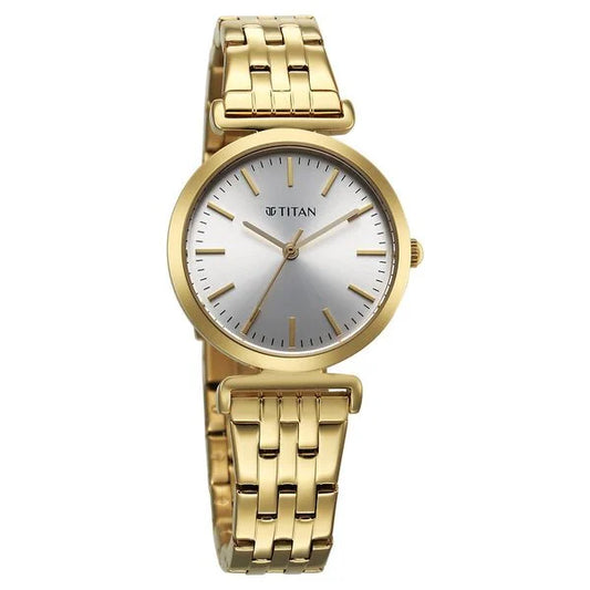Titan, Men's, Analog Watch, Silver Dial, with Stainless Steel Band, TI-95321YM01
