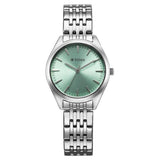 Titan Workmode Quartz Analog Women's Watch With Green Dial With Stainless Steel Strap,95322SM01